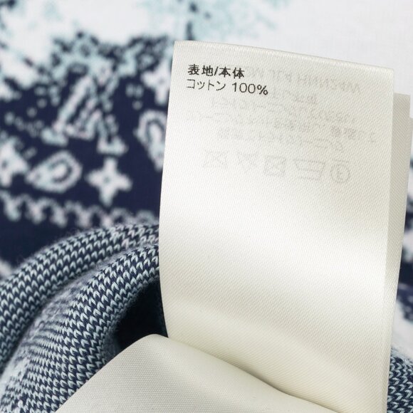 Louis Vuitton Indigo & White Monogram Bandana Crewneck Sweater - Picture 14 of 15